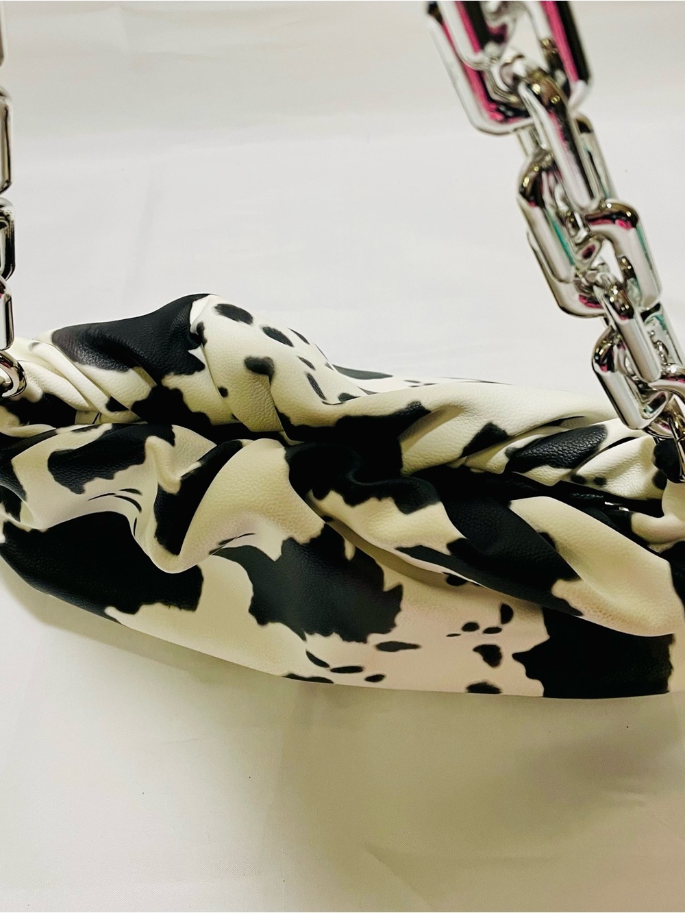 Bam Forever Boutique “Holy Moo-ly” Cow Bag & Coordinating Wristlet/Card Holder - Picture 10 of 16